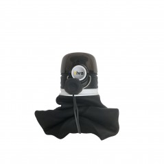 Sticla pliabila de 1L riva PURA Outdoor neagra cu filtru inlocuibil