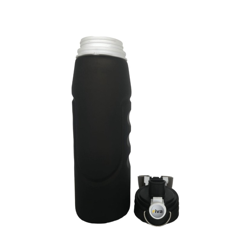 Sticla filtranta riva Pura Outdoor – filtru virusi si bacterii, pliabila 1 L