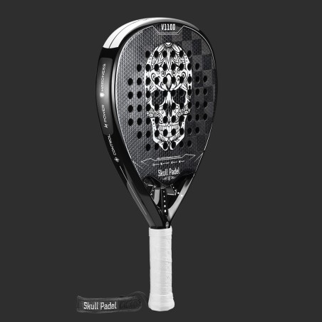 Rachetă Padel V1100 Black Skull 24K | Timberstar Sport