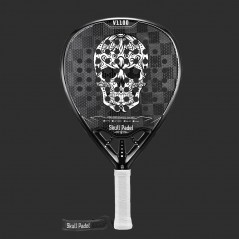 Paletă/Rachetă Padel V1100 Black White 24K