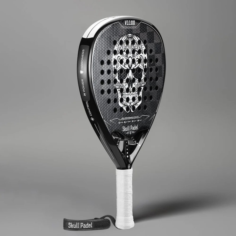 Rachetă Padel V1100 Black Skull 24K | Timberstar Sport