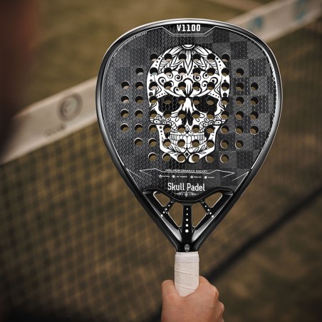 Rachetă Padel V1100 Black Skull 24K | Timberstar Sport
