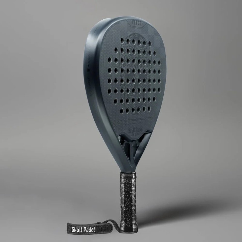 Rachetă Padel V1100 Matte Black Blue 24K | Timberstar Sport