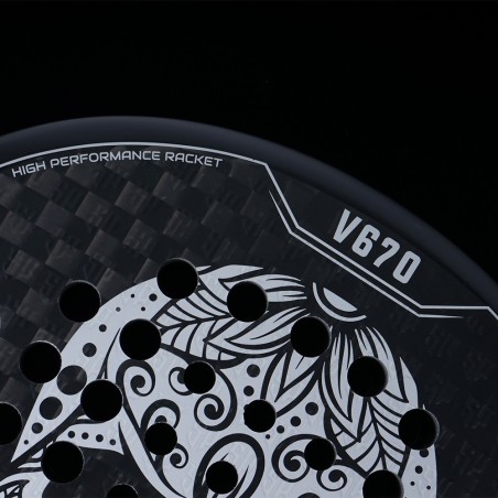 Rachetă Padel V670 Titan 12K | Timberstar Sport
