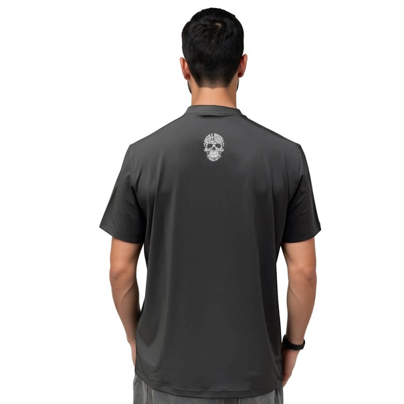 Tricou Polo Padel Black White | Timberstar Sport