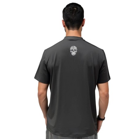 Tricou Polo Padel Black White | Timberstar Sport
