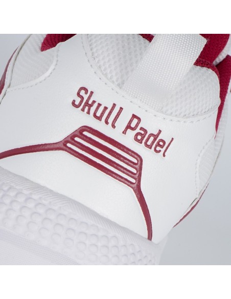 Incaltaminte Padel Viper White Dark Red