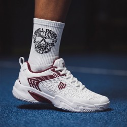 Incaltaminte Padel Viper White Dark Red 2