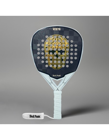 Rachetă Padel V2070 White Gold 24K | Timberstar Sport