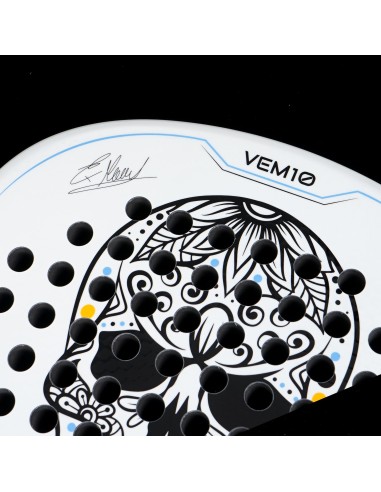 Rachetă Padel VEM10 Black White 24K | Timberstar Sport