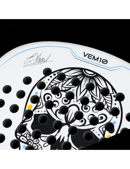 Rachetă Padel VEM10 Black White 24K | Timberstar Sport