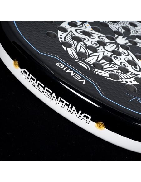 Rachetă Padel VEM10 Black White 24K | Timberstar Sport